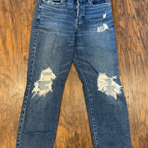 Hollister distressed mom jeans - Picture 2 of 10